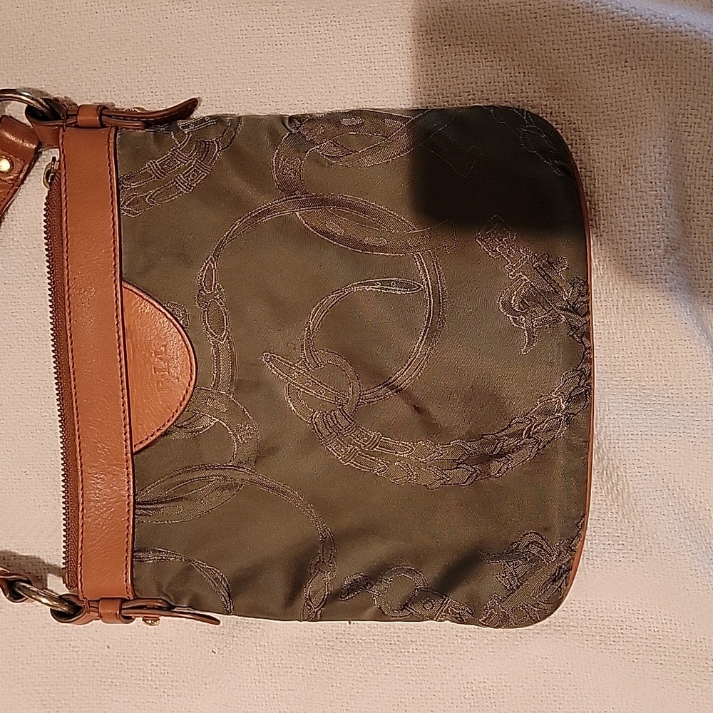 Ralph Lauren equestrian theme crossbody